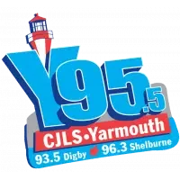 CJLS-FM "Y95" 95.5 Yarmouth, 93.5 Digby, 96.3 Shelburne, NS