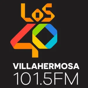  LOS40 101.5 (Villahermosa) - 101.5 FM - XHEPAR - Radio Núcleo - Villahermosa, Tabasco