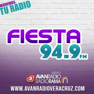 94.9 Fiesta (Veracruz) - 94.9 FM - XHFM-FM - Grupo AvanRadio Radiorama - Veracruz, Veracruz
