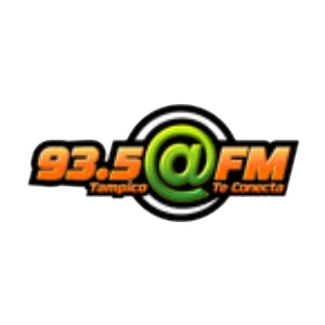 93.5 Arroba FM (Tampico) - 93.5 FM - XHPP-FM - Radiorama Tamaulipas - Tampico, Tamaulipas