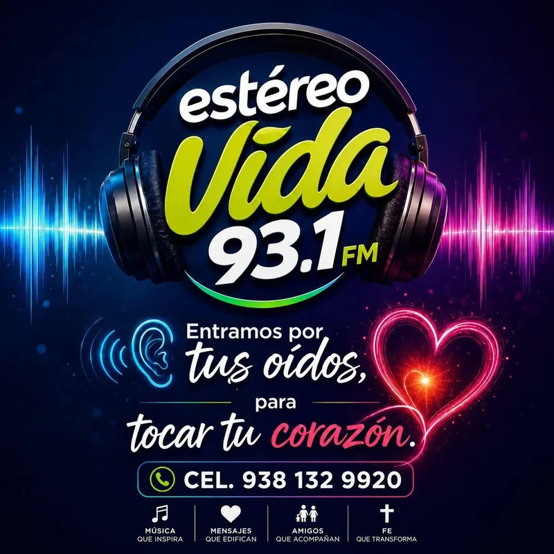 93.1 Estéreo Vida (Ciudad del Carmen) - 93.1 FM - XHPEBS-FM - Ciudad del Carmen, Campeche