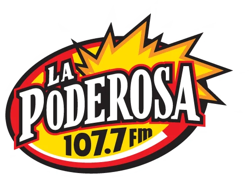 107.7 La Poderosa (Aguascalientes) - 107.7 FM - XHYZ-FM - Radiogrupo - Aguascalientes, Aguascalientes