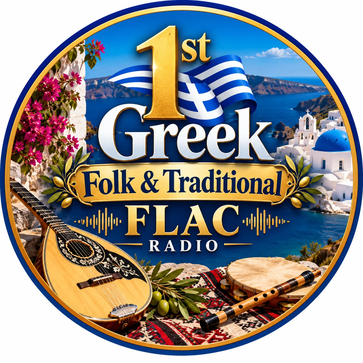 1st Greek Folk FLAC Radio MP3 128k